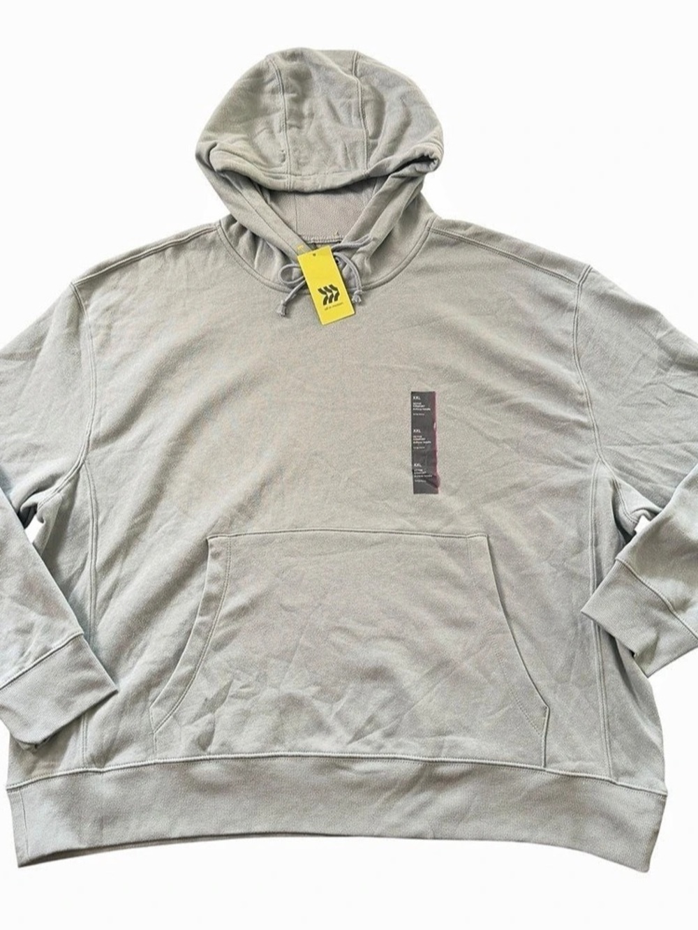 All in Motion Active Comfort Fleece Hoodie Menās XXL Sage Green NWT